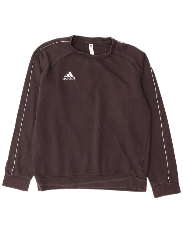 Adidas Mens Sweatshirt Jumper Medium Black Cotton