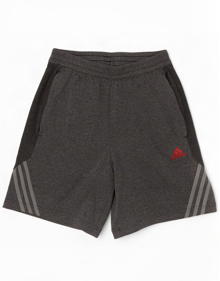 Adidas Climacool Sport-Shorts für Herren, Größe S, Grau, Farbblock-Polyester