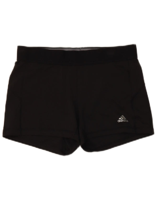 Adidas Womens Climalite Sport Shorts UK 16/18 Large Black