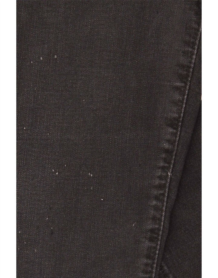 Levi's Womens 314 Shaping Denim Shorts W29 L28 Black Cotton