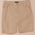 LEE Womens Classic Fit Casual Shorts W32 Large Beige Vintage Lee and Second-Hand Lee from Messina Hembry 