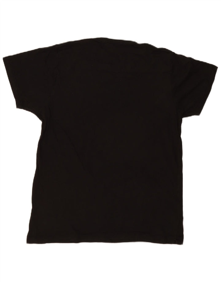 French Connection Mens T-Shirt Top XL Black Cotton