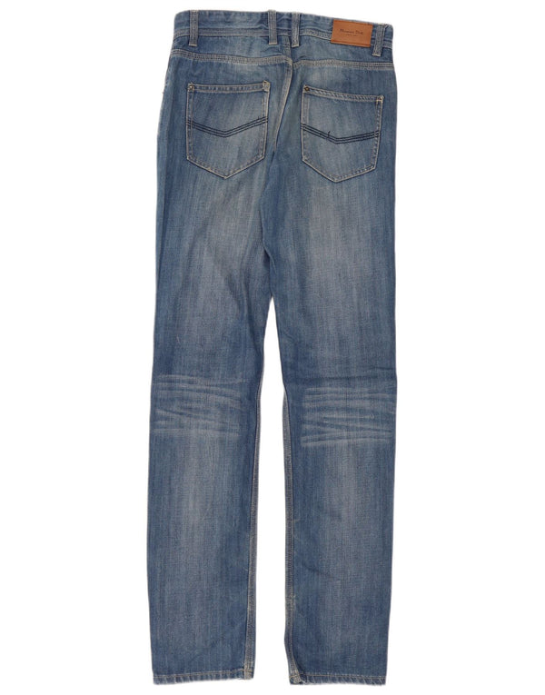 Massimo Dutti Jeans Rectos Niño 13-14 Años W30 L34 Azul