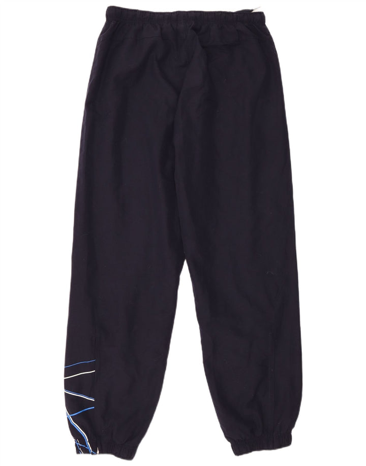 PUMA Mens Graphic Tracksuit Trousers Joggers Medium  Navy Blue