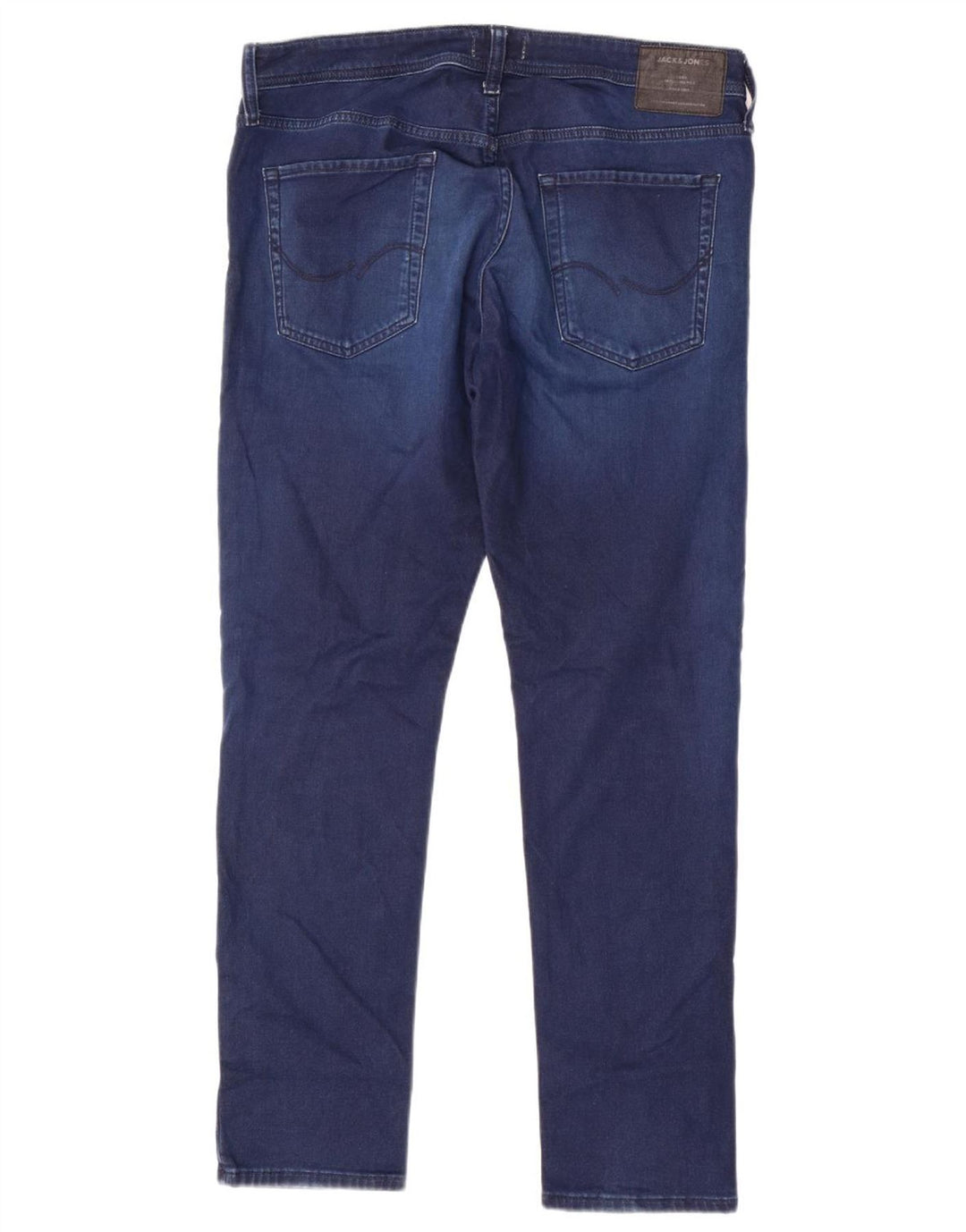Jack & Jones Mens Slim Jeans W36 L32 Navy Blue