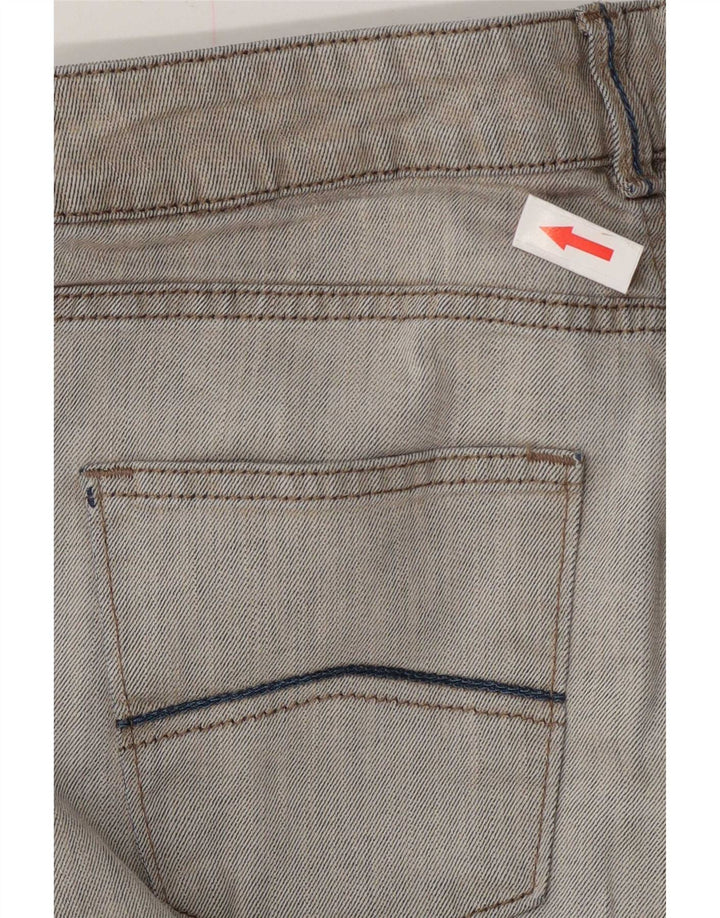 Armani Womens Slim Jeans W28 L29 Grey Cotton