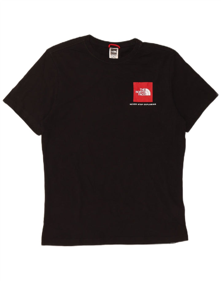 T-shirt da uomo The North Face Top in cotone nero medio