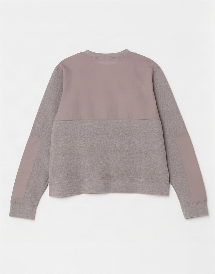 Damska bluza dresowa Nike UK 14, duża, szara, nakrapiana