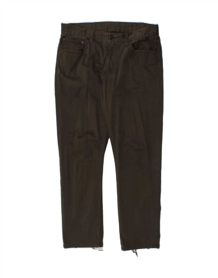 AMERICAN EAGLE Mens Slim Casual Trousers W32 L30  Brown Cotton Vintage American Eagle and Second-Hand American Eagle from Messina Hembry 