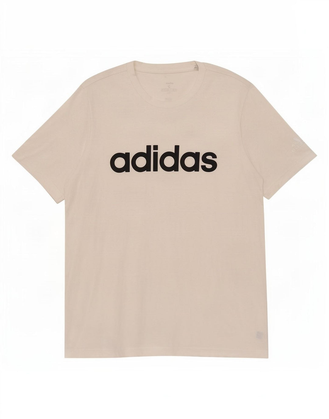 Adidas Mens Graphic T-Shirt Top Large White Cotton