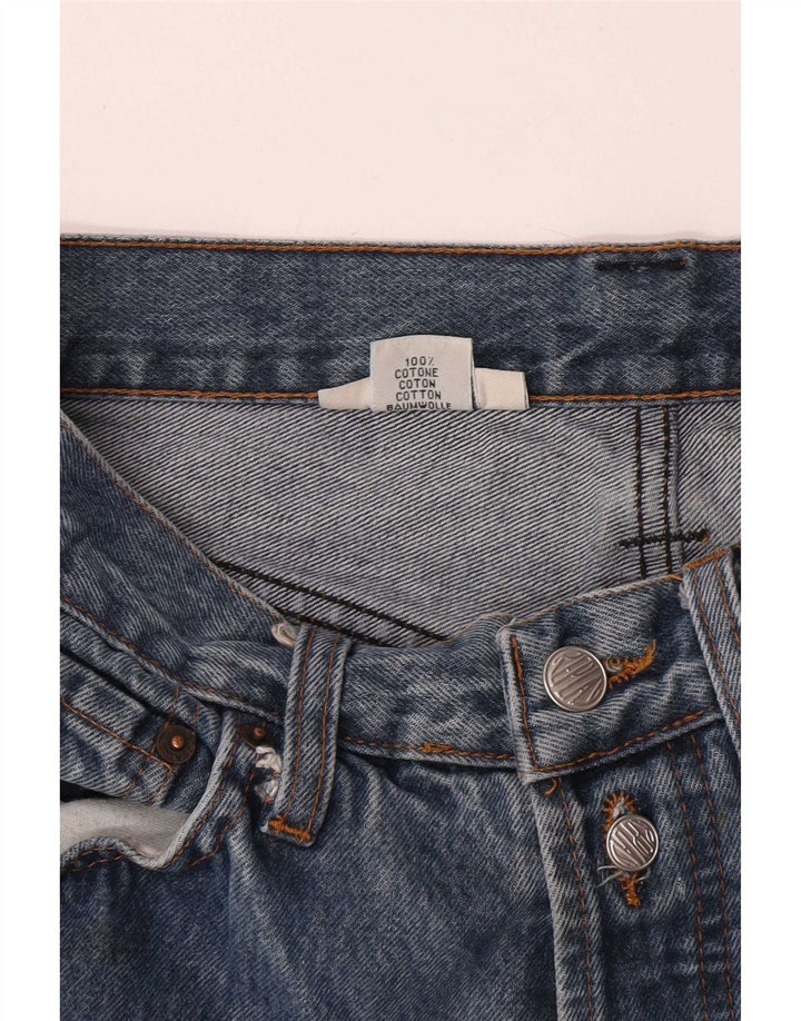 Replay Womens 901 Slim Jeans W32 L32 Blue Cotton