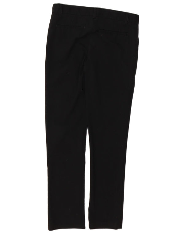 Calças de terno slim para meninas Marks & Spencer 12-13 anos W29 L27 pretas