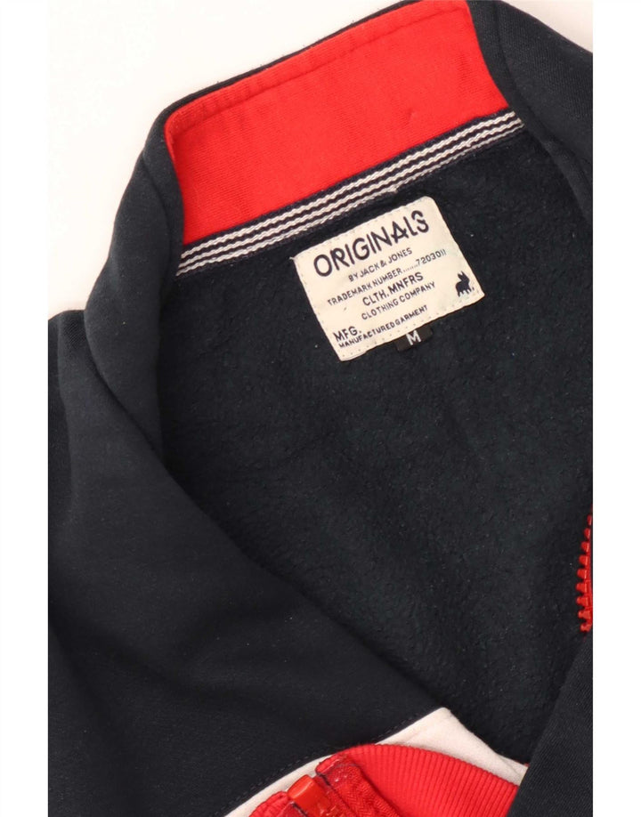 Jack & Jones Mens Treino Top Jaqueta Médio Multicolorido Colorblock