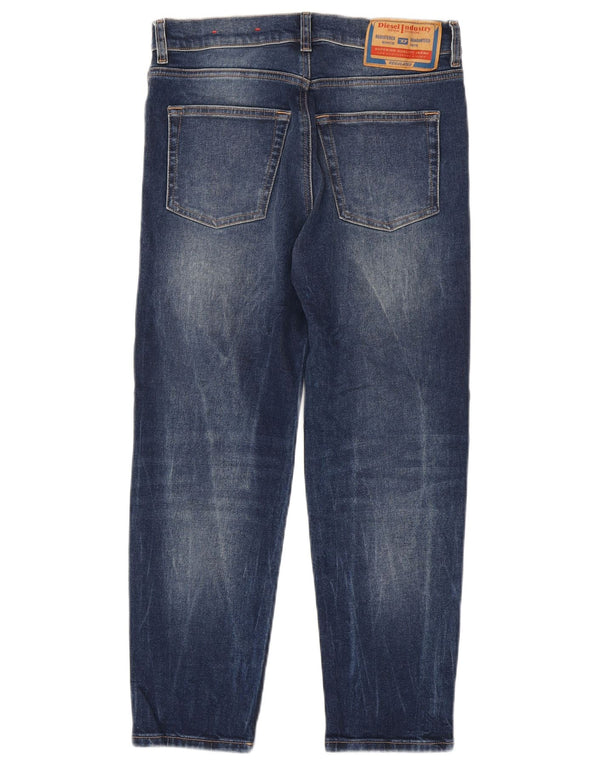 Diesel Boys Jeans retos desgastados 13-14 anos W30 L26 algodão azul