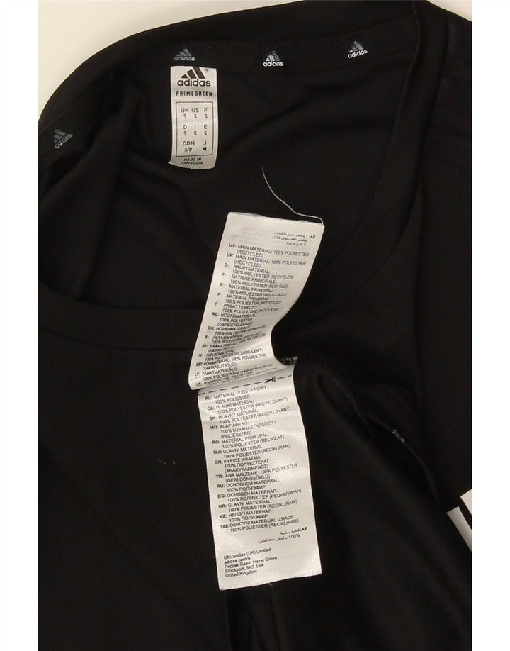Adidas Mens Aeroready Vest Top Small Black Polyester