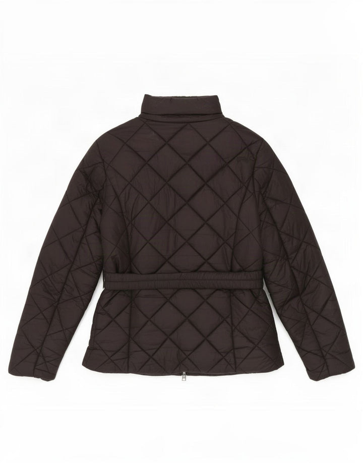 Jaqueta acolchoada feminina Guess UK 12 poliamida preta média