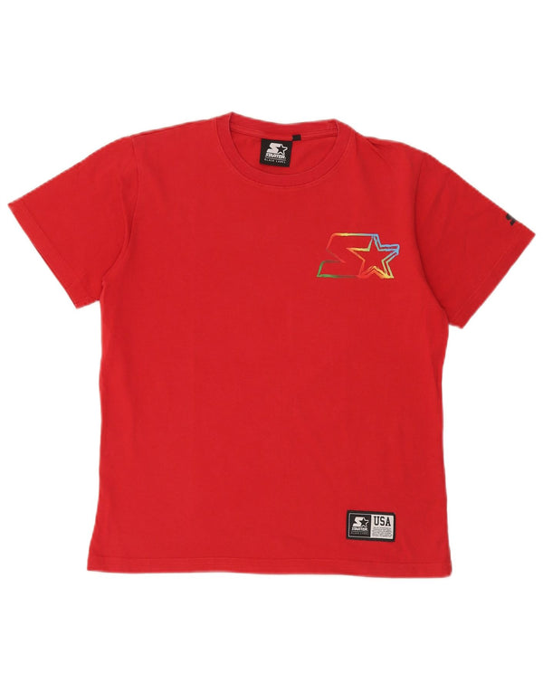 Camiseta Starter Boys Graphic Top 13-14 Anos Algodão Vermelho