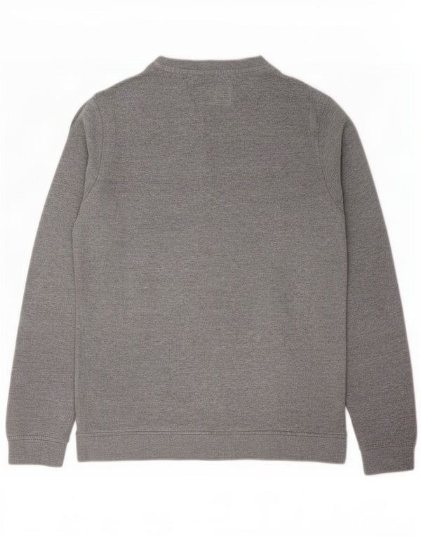 Jack & Jones Herren-Sweatshirt mit Grafik, Größe S, Grau, Baumwolle