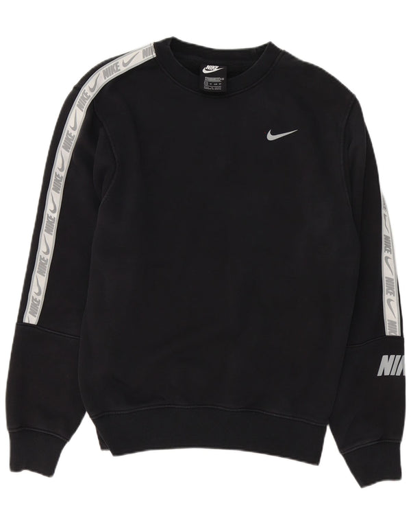 Felpa Nike da uomo con vestibilità grafica standard, maglione XS, colore nero