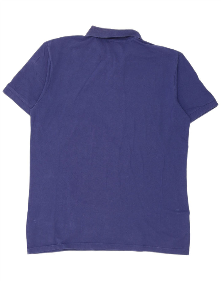 Kappa Mens Polo Shirt 2XL Blue Cotton
