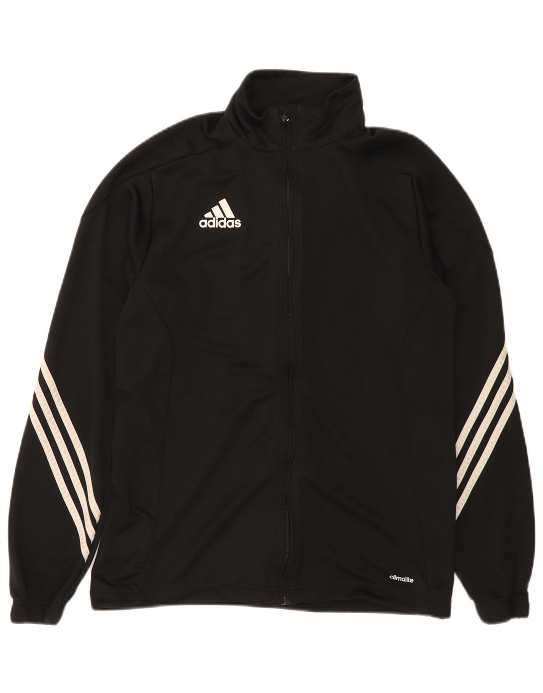 Adidas Veste de survêtement Climalite pour homme Noir moyen Polyester