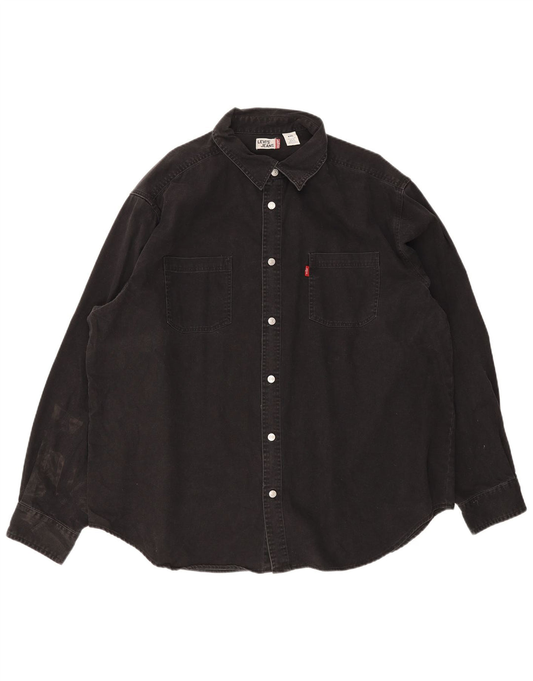 Męska koszula dżinsowa Levi's 2XL, czarna, bawełniana