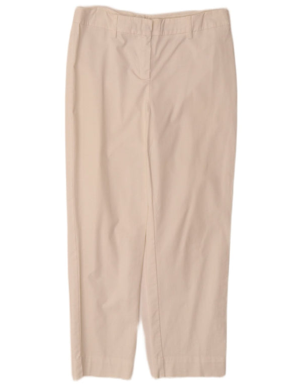 Pantaloni corti dritti da donna Marella W28 L26 bianchi