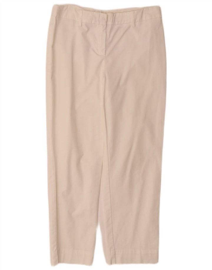Pantaloni corti dritti da donna Marella W28 L26 bianchi