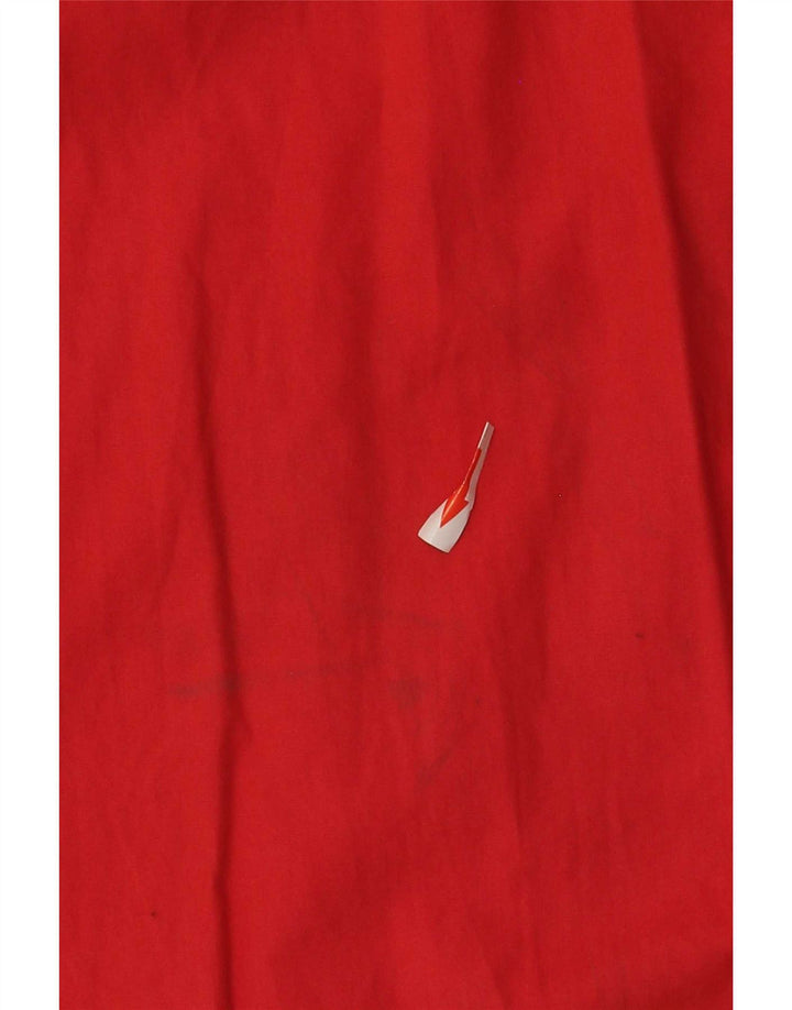 Levi's Mens Short Sleeve Shirt Large Red Cotton