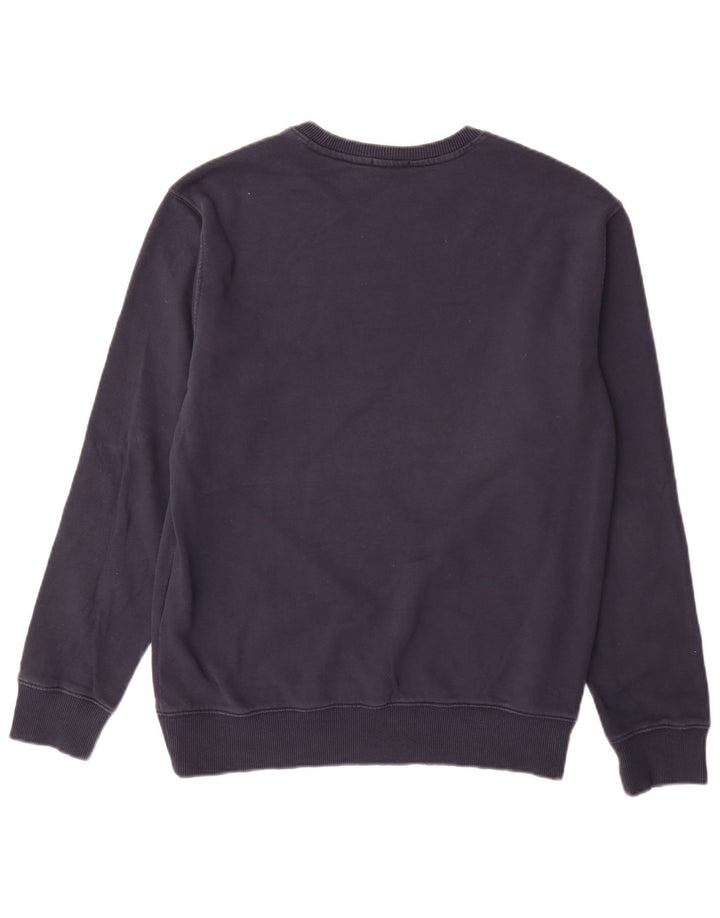 Timberland Mens Graphic Regular Fit Sweatshirt Jumper Medium Navy Blue