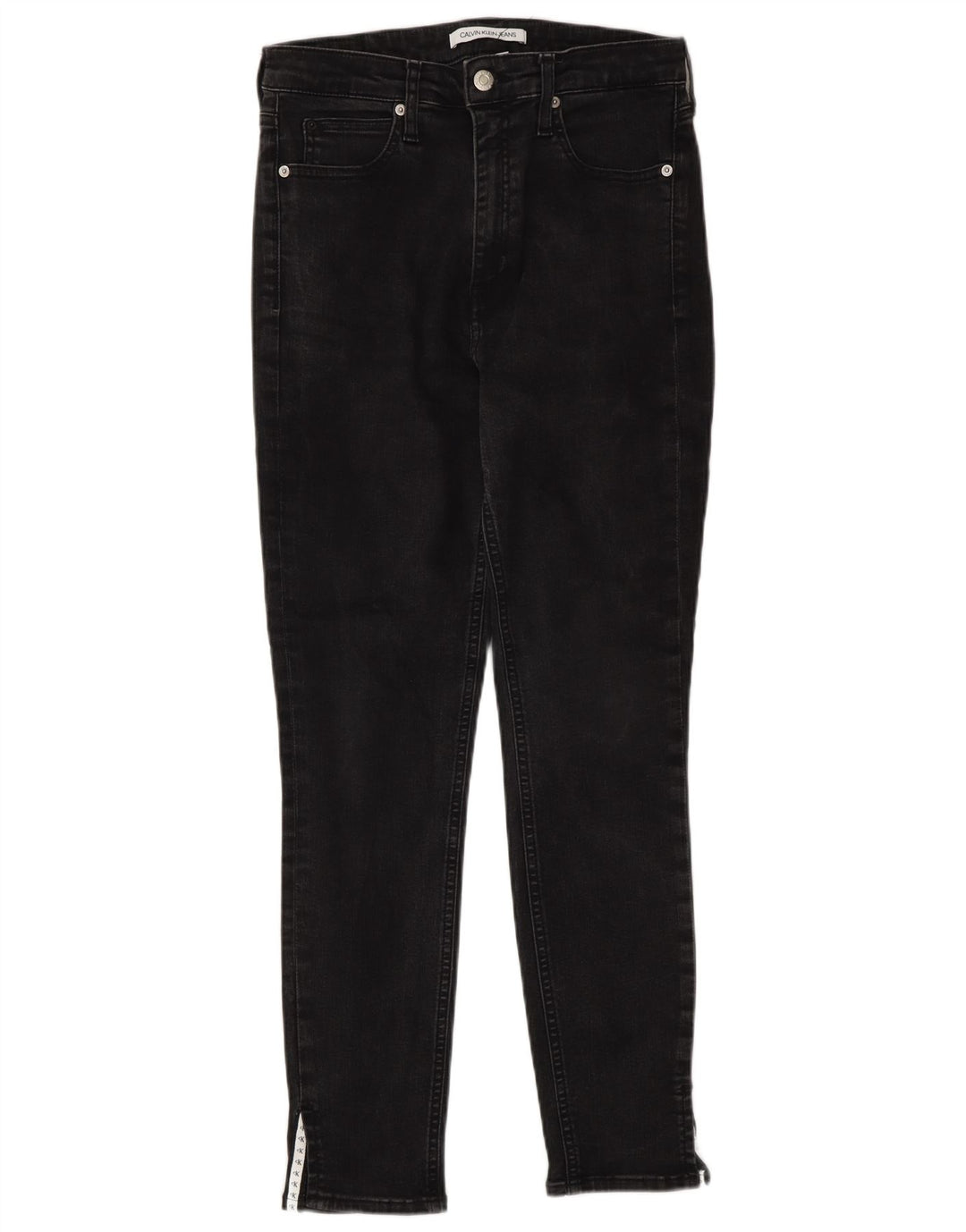Calvin Klein Womens Skinny Jeans W30 L27 Grey