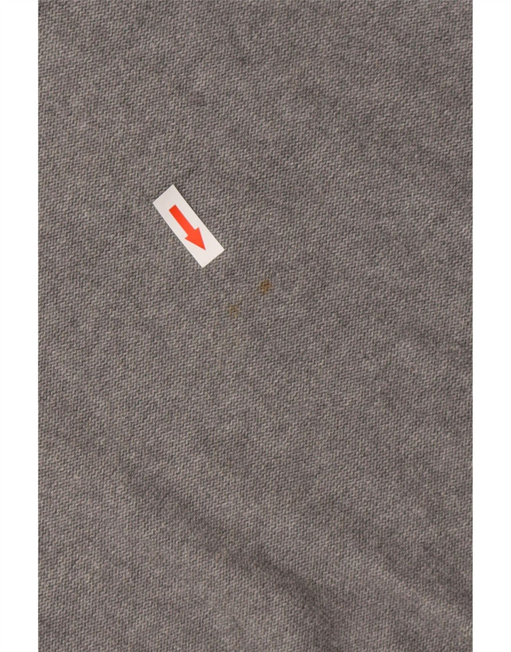 JACK & JONES Herren-Pullover mit Rundhalsausschnitt, mittelgraue Baumwolle