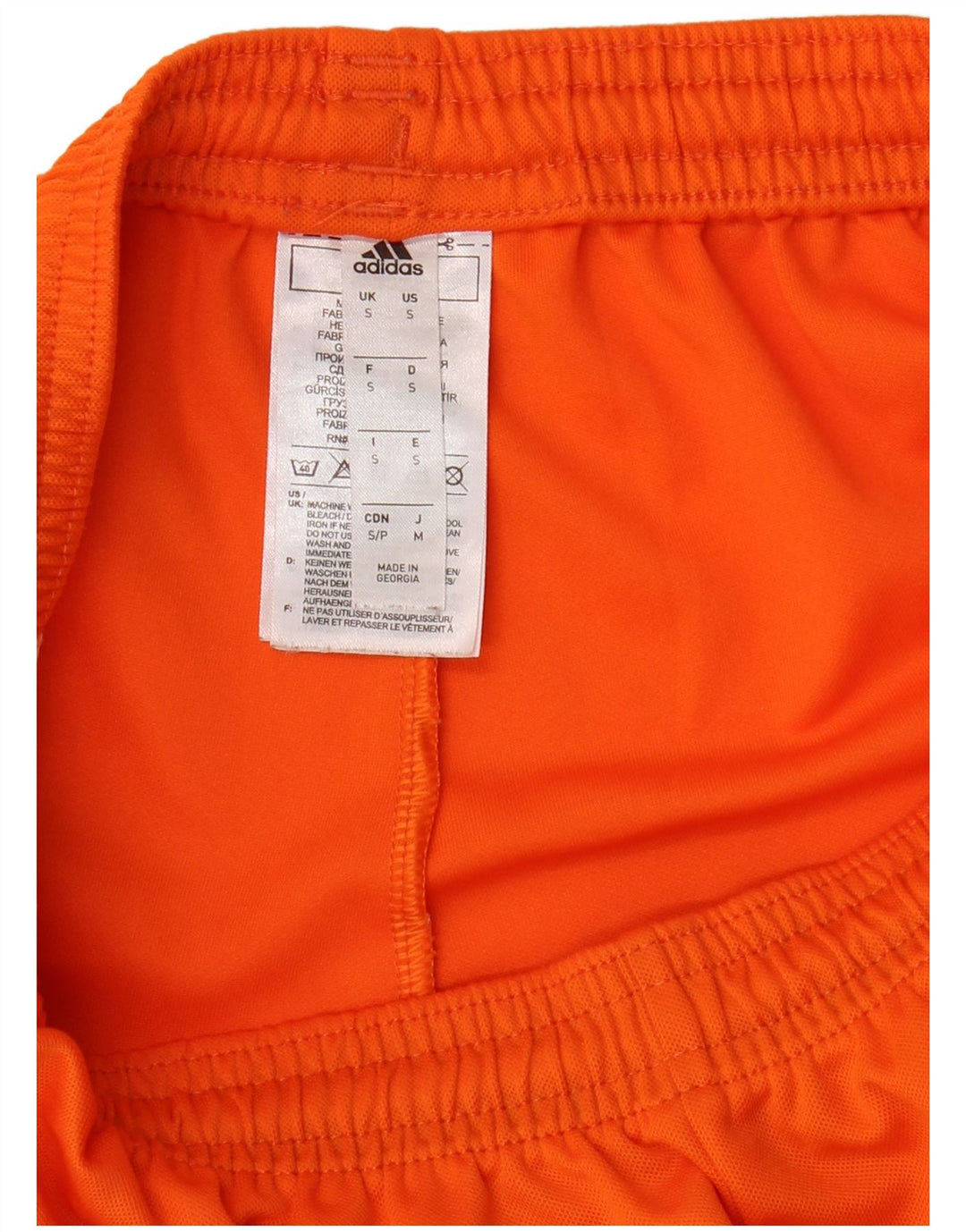 ADIDAS Mens Aeroready Sport Shorts Small  Orange Polyester