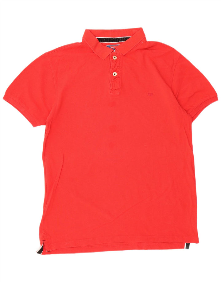 LEVI'S Mens Polo Shirt 2XL Red