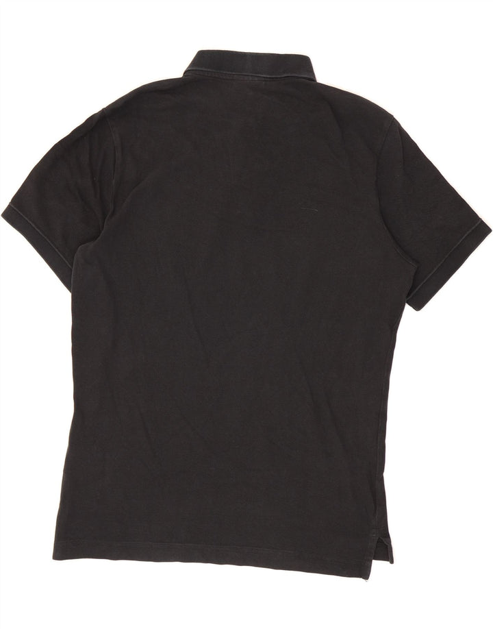NIKE Mens Polo Shirt Medium Black Cotton Vintage Nike and Second-Hand Nike from Messina Hembry 