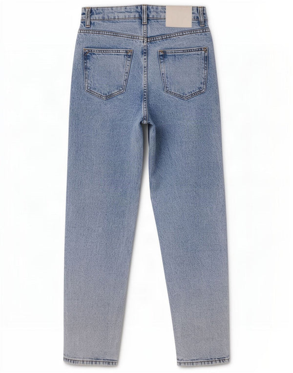 Zara Womens Tapered Jeans EU 34 2XS W24 L28 Blå