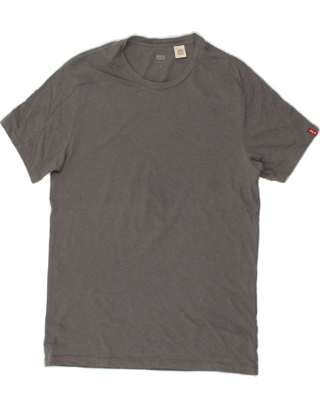LEVI'S Mens T-Shirt Top Medium Grey Vintage Levi's and Second-Hand Levi's from Messina Hembry 
