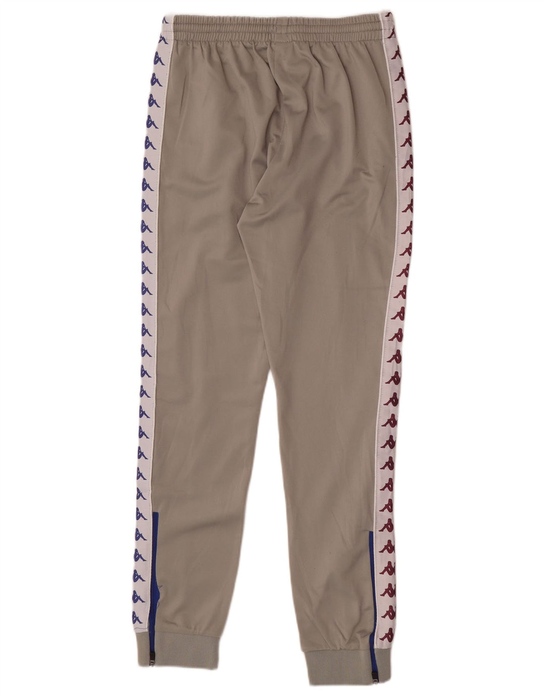 Kappa Mens Graphic Tracksuit Trousers Joggers Small Grey Colourblock