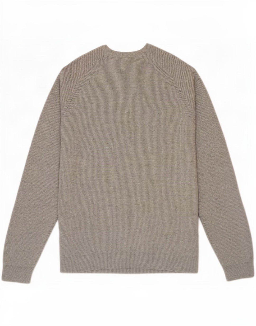Marks & Spencer Pull col rond pour homme Large Gris Polyester