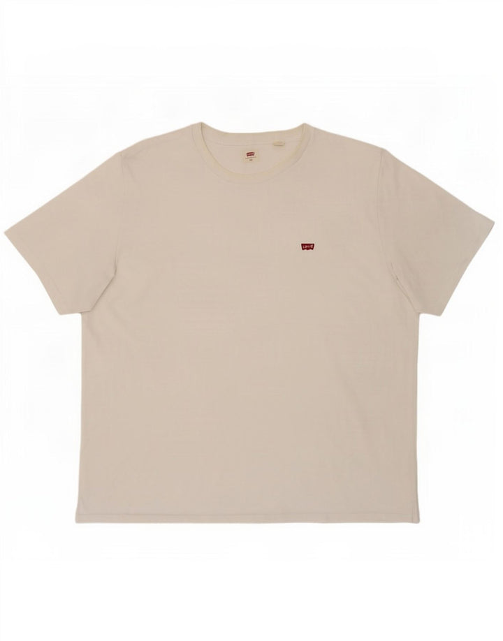 Tricou pentru bărbați Levi's Top 3XL Bumbac alb