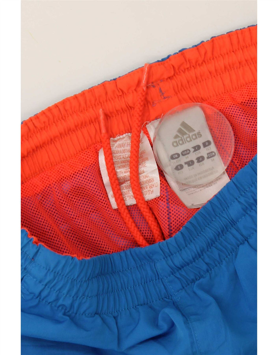 Adidas Boys Predator Graphic Sport Shorts 11-12 Years Blue Polyester