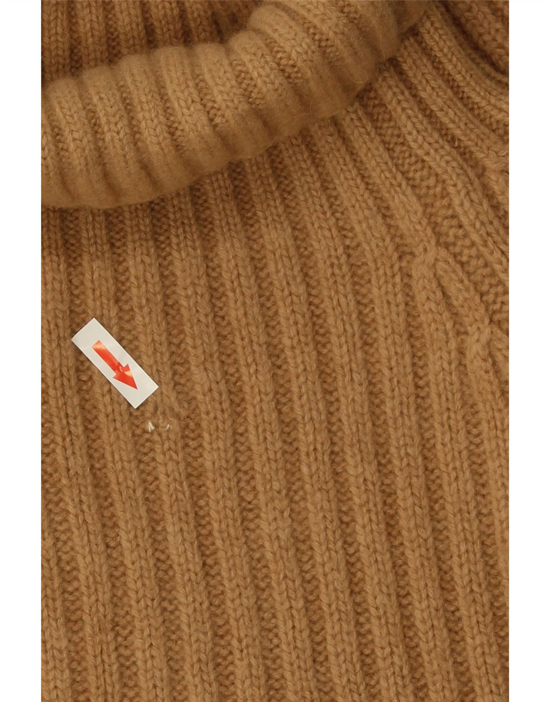 Etro Womens Roll Neck Jumper Sweater UK 14 Medium Beige