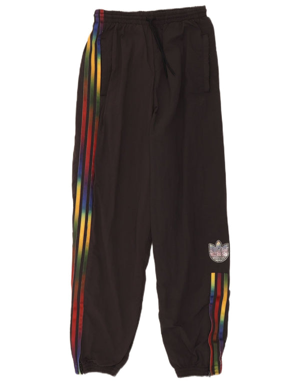 Adidas Damen Graphic Trainingshose Jogger UK 10 Small Schwarz
