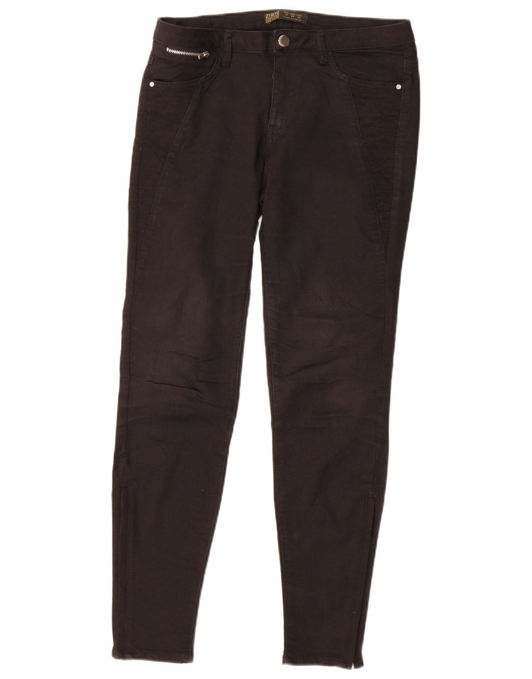 Zara Womens Skinny Jeans EU 40 Medium W30 L28 Black