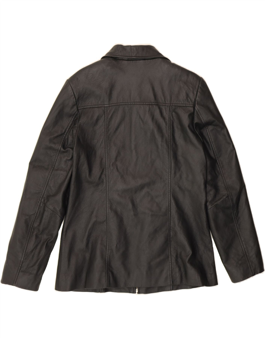 SUB ZERO Womens Leather Jacket UK 14 Medium Black Leather Vintage Sub Zero and Second-Hand Sub Zero from Messina Hembry 