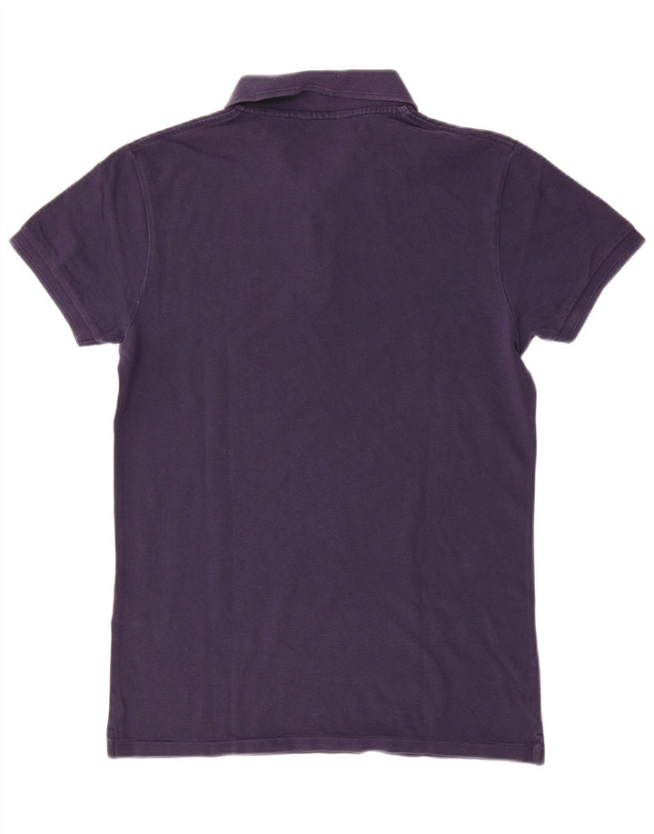 Scotch & Soda Mens Polo Shirt Small Navy Blue Cotton