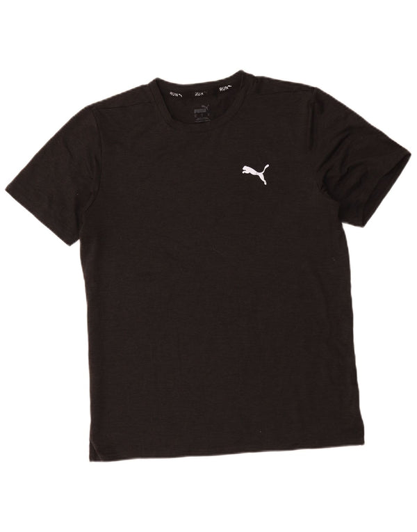 Puma Mens T-Shirt Top Medium Black