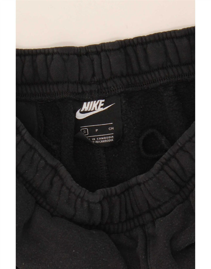 Nike Mens Tracksuit Trousers Joggers Small Black Cotton