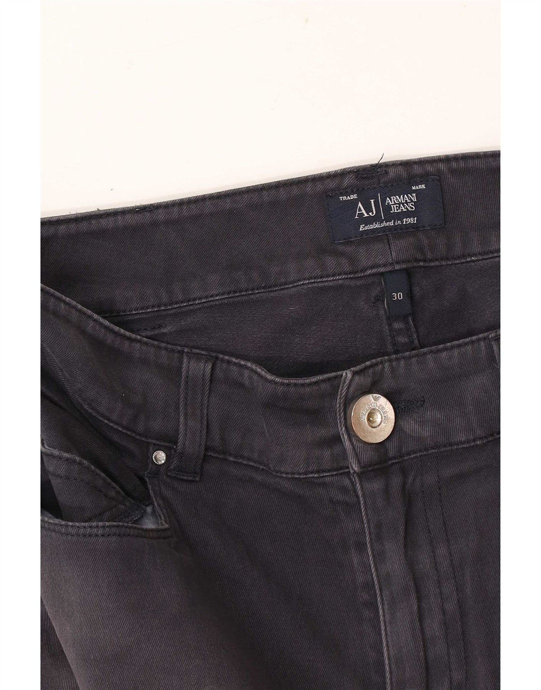 Armani Womens Skinny Jeans W30 L29 Navy Blue