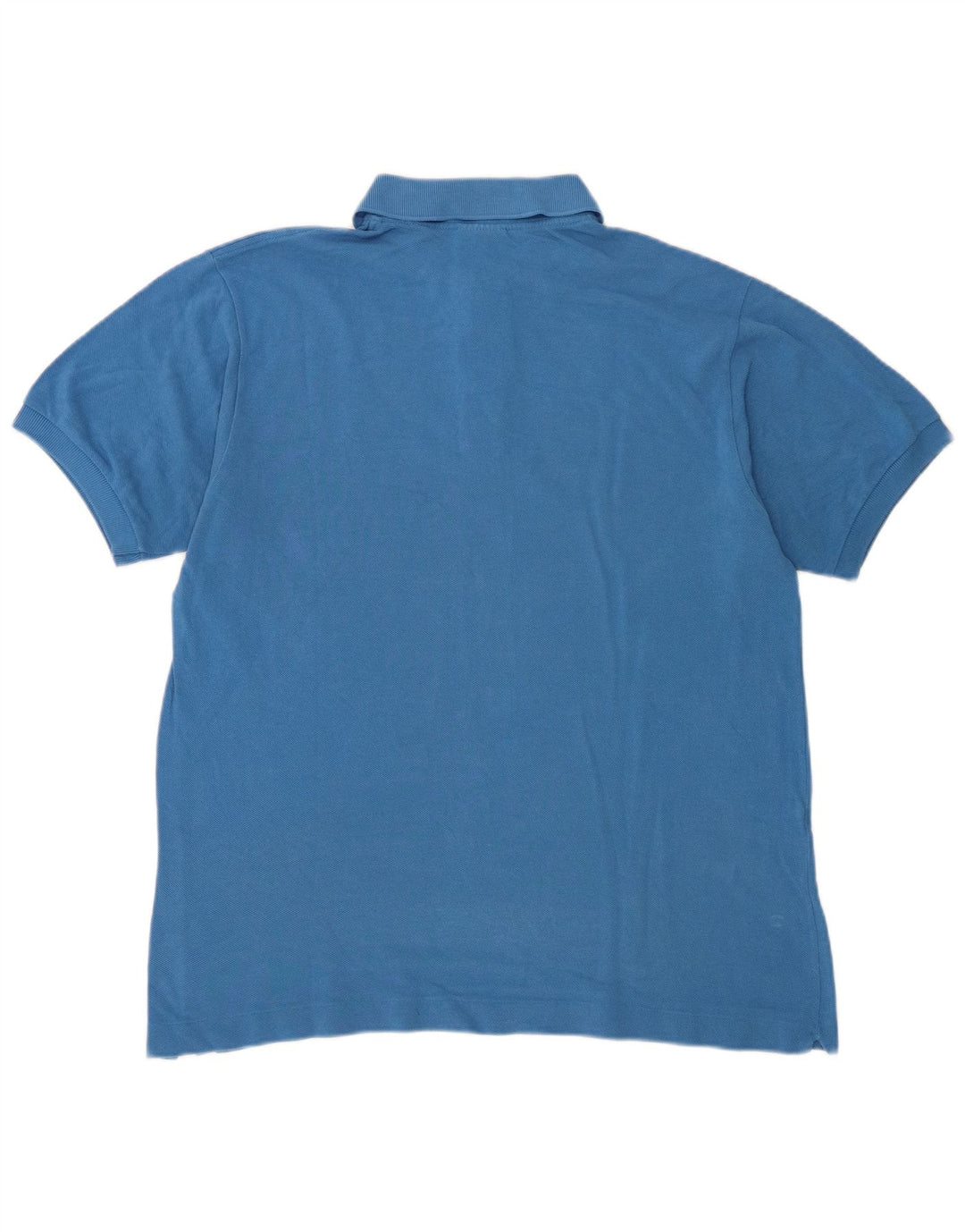 Lacoste Mens Polo Shirt Size 5 Large Blue Cotton